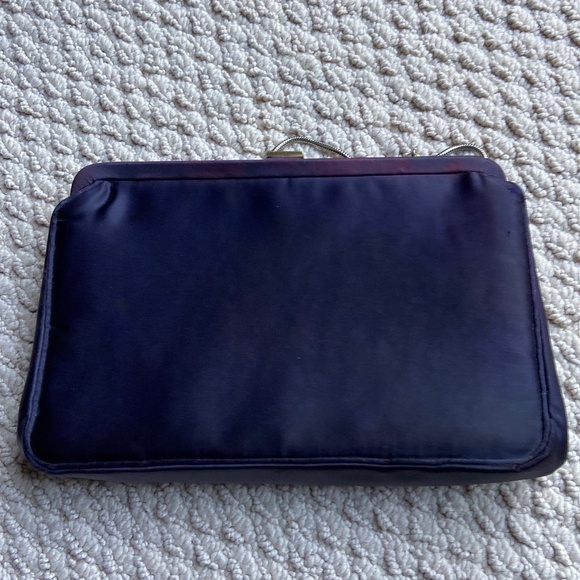 Vintage 1960's Collectible INGBER Satin Evening Bag VGC - Picture 1 of 5